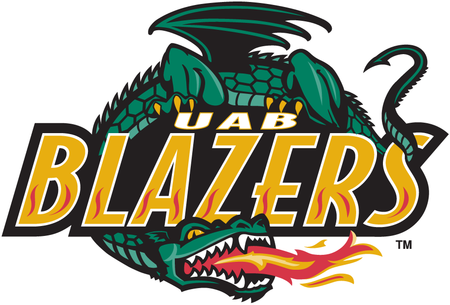 UAB Blazers 1996-Pres Alternate Logo DIY iron on transfer (heat transfer)...